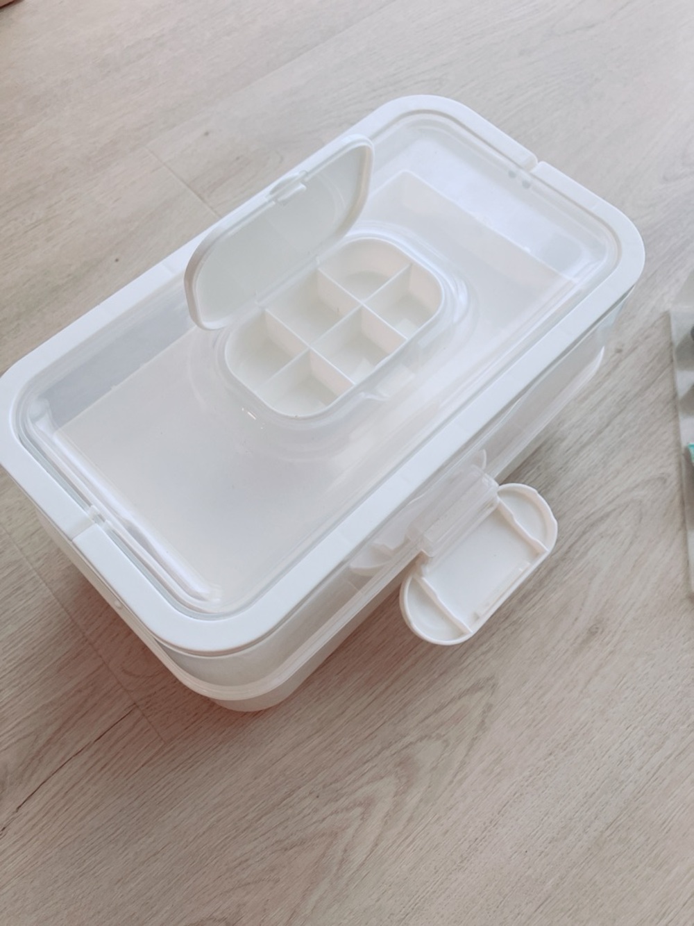 Versatile Storage Case with Sewing Thread & Notions Kit - Picture 3 of 8